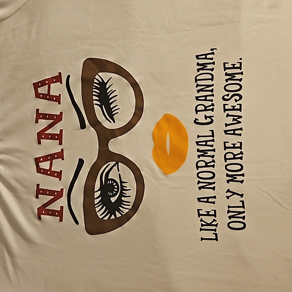White nana shirt